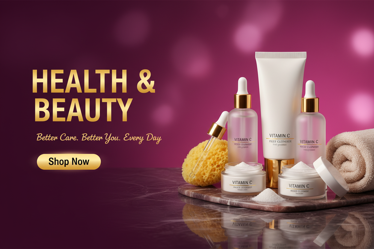 Health & Beauty Banner