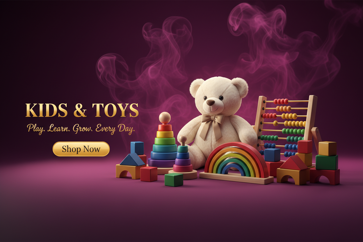 Kids & Toys Banner