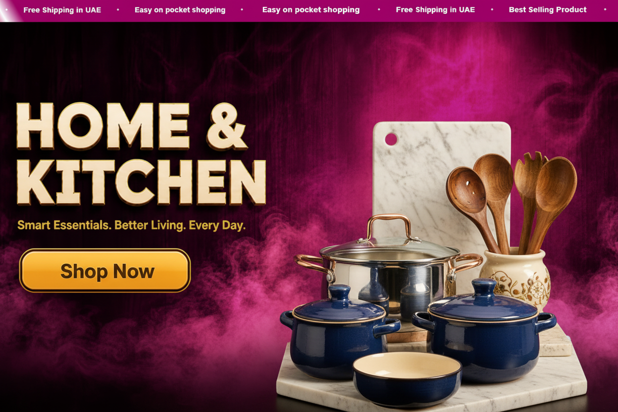 Premium Home & Kitchen Banner
